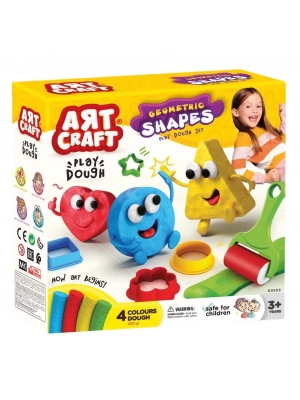 ® Geometrik Şekiller Oyun Hamuru Seti 11 Parça