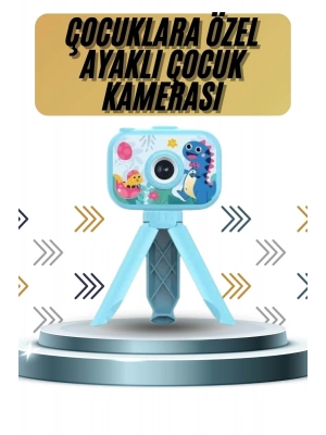 ® Ayaklı Çocuk Kamerası Tripodlu Mini 1080p Hd Çocuk Kamera