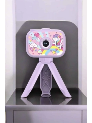 ® Ayaklı Mini Fotoğraf Makinesi Çocuk Için Eğitici Video Kamera