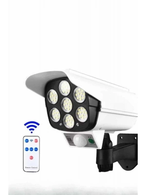 ® Bahçe Aydınlatması Hareket Sensörlü Led Aydınlatma Kamera Görünümlü