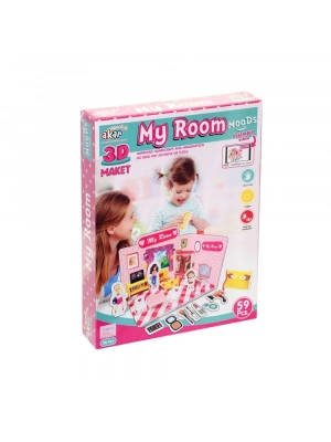 ® Benim Odam Maket 3 Boyutlu Puzzle
