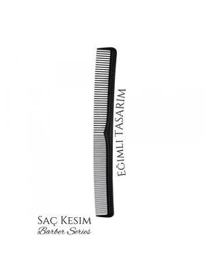 ® Berber Kuaför Saç Kesim Tarağı Karbon Nano Absolute Professional