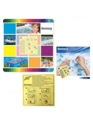 ®  Şişme Ürünler için Tamir Yaması 6,5 x 6,5 cm 62091