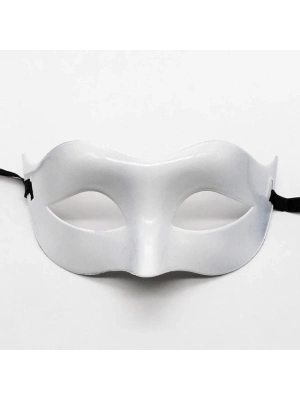 Beyaz Renk Masquerade Kostüm Partisi Venedik Balo Maskesi