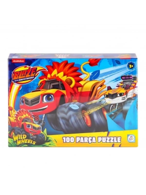 ® BL0048 Blaze Machines 100 Parça Puzzle