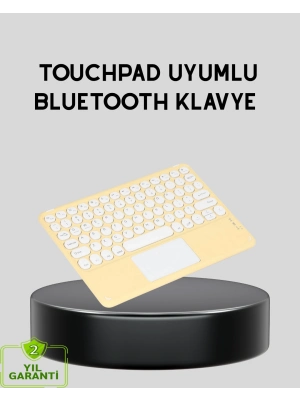 ® Bluetooth Kablosuz Klavye – İnce Slim Model, Tablet ve Akıllı TV Uyumlu, Sessiz Tuşlu Taşınabilir Klavye