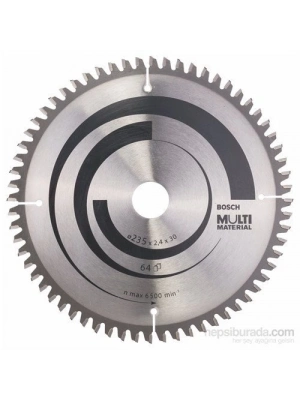 ® Bosch  MultiMaterial 235X2,4X30/25 mm 64 Diş Testere