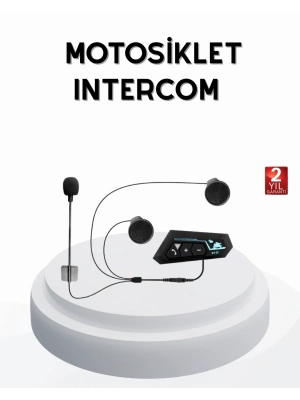 ® BT22 Kablosuz Kask Kulaklığı – Bluetooth 5.0, Intercom, Su Geçirmez ve Uzun Ömürlü Batarya