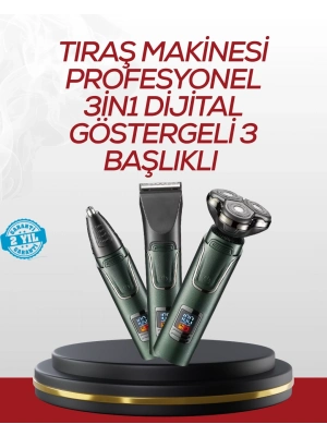 ® Burun, Sakal ve Saç İçin Erkek Tıraş Cihazı
