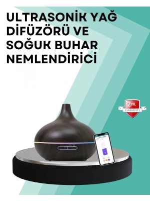 ® Büyük Su Hazneli Ultrasonik Difüzör ve Oda Nemlendirici