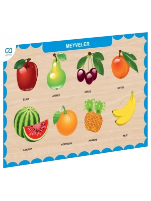 ® CAAHS-3206 AHŞAP MEYVELER BUL-TAK