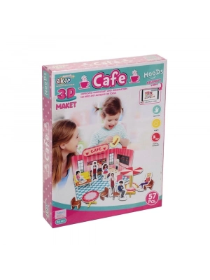 ® Cafe Maket 3 Boyutlu Puzzle