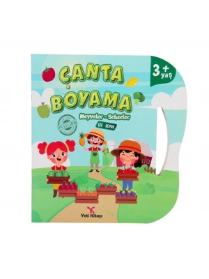 ® Çanta Kitap Boyama Kitabı Meyve ve Sebzeler
