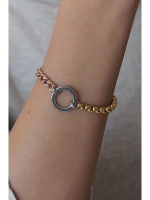 ® Çelik Mix Renk Kadın Bileklik