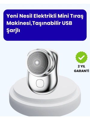® Cep Tipi Elektrikli Tıraş Makinesi – Güçlü, Sessiz, Su Geçirmez ve Ultra Taşınabilir