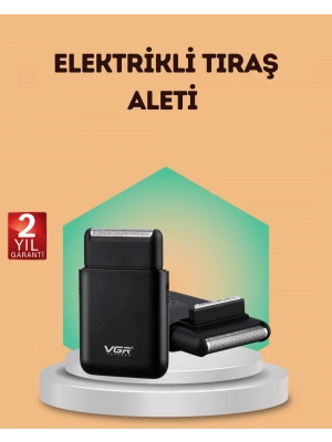 ® Çift Başlıklı Elektrikli Tıraş Makinesi | Suya Dayanıklı, Hafif ve Ergonomik