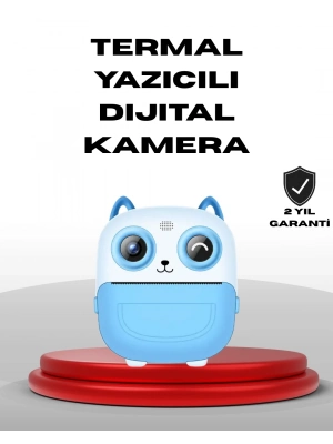 ® Çocuklar İçin Anında Baskı Dijital Kamera 48MP Full HD