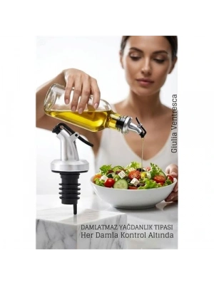 ® Damlatmaz Yağdanlık Tıpası - Yağ Şişe Tıpası