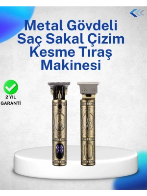 ® Dayanıklı Çelik Kafa ve Güçlü Motorlu Saç Sakal Makinesi