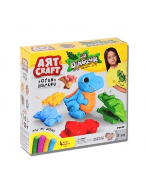 ® 3D Dinozor Oyun Hamuru Seti