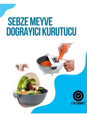 ® Dilimleyici ve Rende Bıçaklı Çok Amaçlı Mutfak Aleti