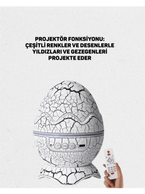 ® Dinazor Yumurta Gece Lambası