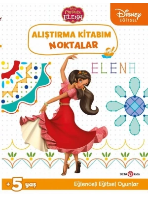 ®  Eğitsel Prenses Elena Alıştırma Kitabım Noktalar