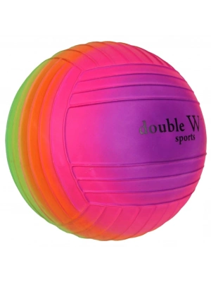 ® Double W Sports Gökkuşağı Tırtıklı PVC Top 23cm