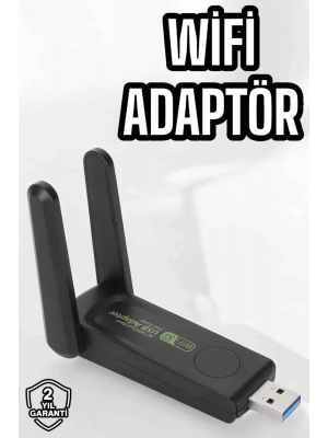 ® Dual Band Wifi Alıcı Adaptör USB 3.0 Destekli