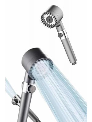 ® Duş Başlığı Profesyonel Masaj Başlıklı 3 Modlu Yeni Nesil Masaj Uçlu Su Tasarruflu