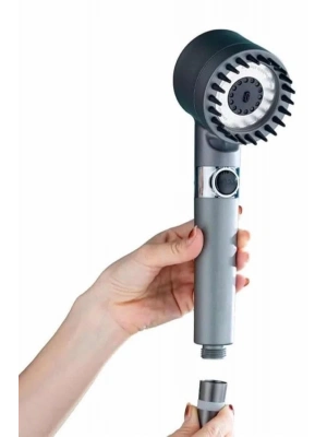 ® Duş Başlığı Yüksek Basınçlı Masaj Taraklı 3 Kademeli