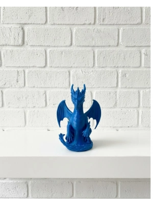 ® Ejderha Biblo 12 cm Dekoratif Fantastik Obje Hediyelik Süs Eşyası