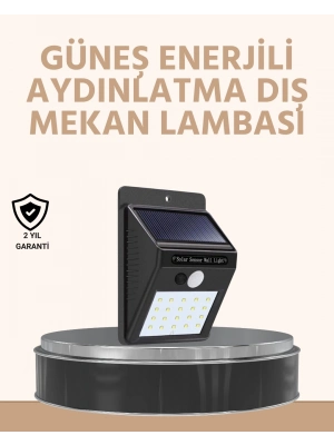 ® Enerji Tasarruflu ve Otomatik Sensörlü LED Güneş Işığı – Dış Mekan Uyumlu
