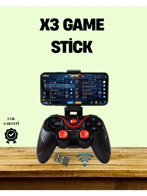 ® Ergonomik Tasarımlı Şarjlı Kablosuz Gamepad