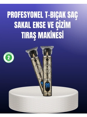 ® Erkek Bakım İçin Profesyonel Şarjlı Tıraş Makinesi