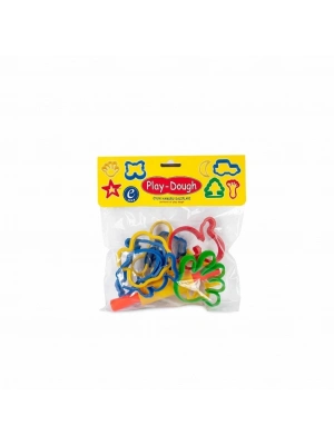 ® ERN-015 Poşetli Oyun Hamuru Kalıplar Büyük Şekiller - Eren Eğitici Oyuncak