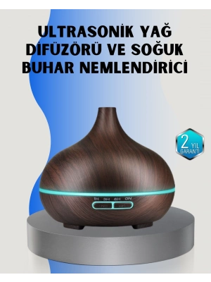 ® Ev ve Ofis İçin Sessiz Ultrasonik Hava Nemlendirici