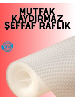 ® Eva malzemeden kaydırmaz şeffaf raflık buzdolabı kaplaması