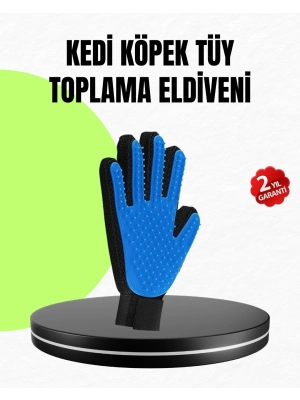 ® Evcil Hayvan Bakım Eldiveni – Masaj ve Tüy Toplama Özellikli Silikon Eldiven