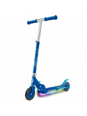 ® 2 Tekerlekli Flash Işıklı Mavi Scooter