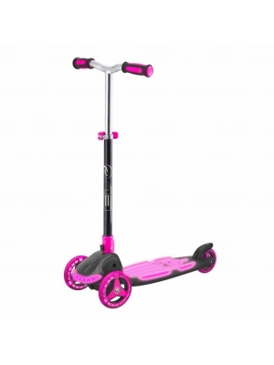 ® 3 Tekerlekli Katlanabilir Işıklı Pembe Scooter
