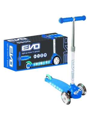® Evo Işıklı Move N Groove Mavi Üç Tekerlekli Scooter