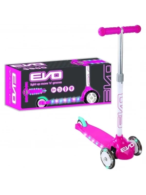 ® Işıklı Move N Groove Pembe Üç Tekerlekli Scooter