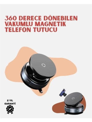 ® Evrensel Uyumlu Manyetik Araç Telefon Standı – Dayanıklı Alüminyum Gövde