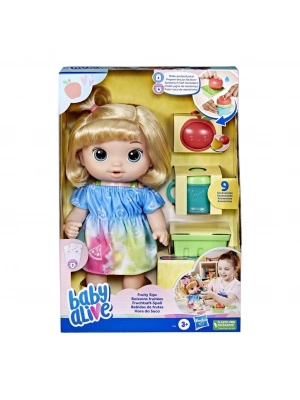 ® F7356 Baby Alive Bebeğim ile Eğlenceli Yudumlar Sarışın +3 yaş