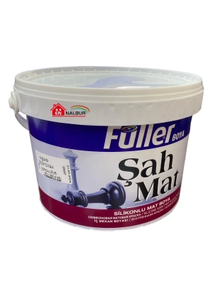 ® Füller Şahmat Silikonlu Mat İç Cephe 3,5 Kg Deep Siyah