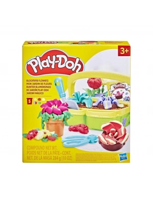 ® G0492 Play-Doh Renkli Çiçekler Botanik Oyun Seti +3 yaş