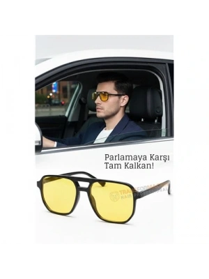 ® Gece Sürüş Görüş Parlama Önleyici  Gece Gözlüğü Sis Far Işık Önleyici Anti-Fog Gözlük