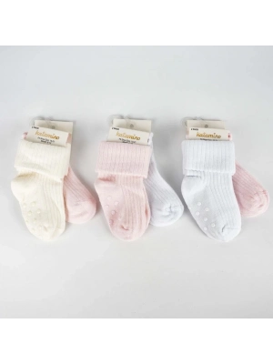 ®  Ginny 2li Absli Kız Bebek Soket Çorap K44109 (ADET FİYATIDIR)