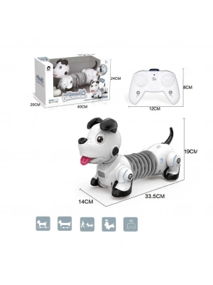 ® GL-777-603 Uzaktan Kumandalı Işıklı ve Sesli Sevimli Akıllı Köpek -Vardem Oyuncak